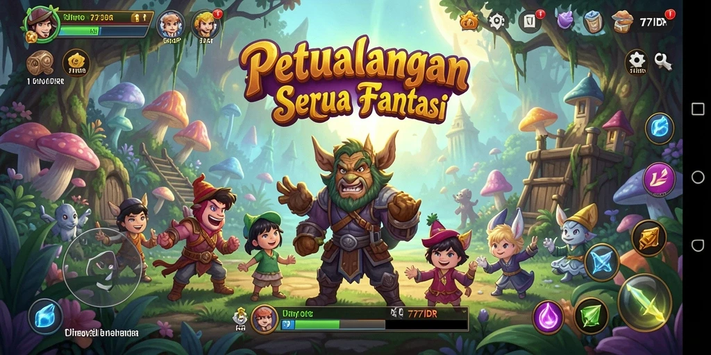 Tampilan gameplay petualangan seru di 777IDR.