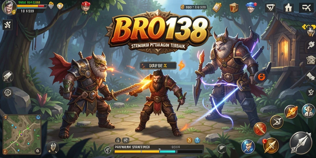 Tangkapan layar menunjukkan aksi seru dalam gameplay BRO138.