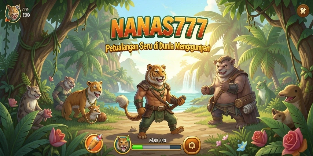 Screenshot gameplay NANAS777 yang menampilkan aksi petualangan seru.