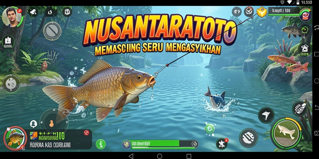 Tangkapan ikan yang luar biasa dari gameplay NUSANTARATOTO.