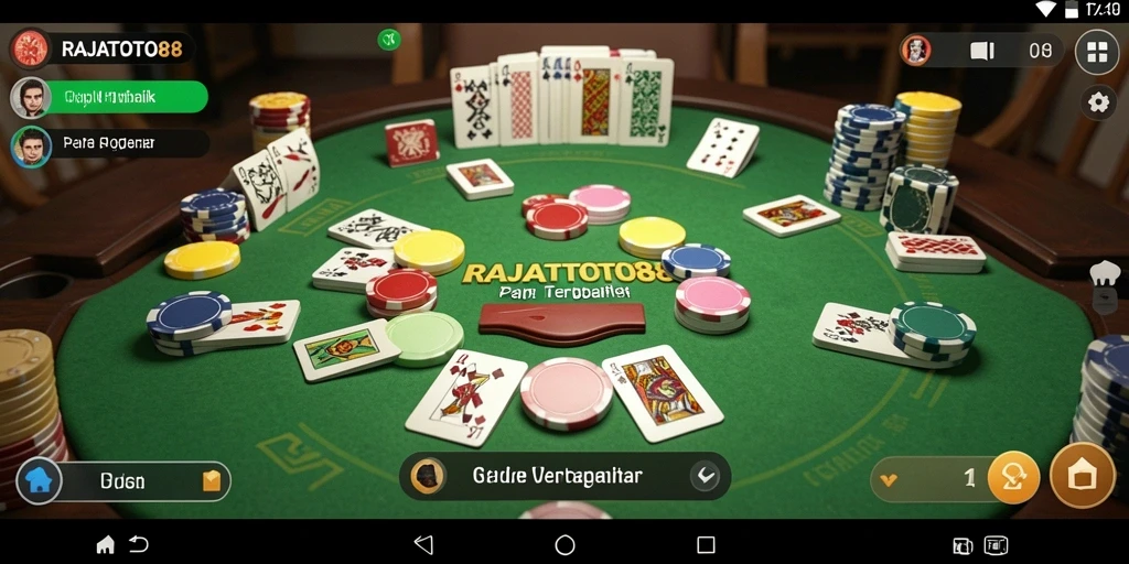 Tampilan menarik dengan gameplay seru Gaple.