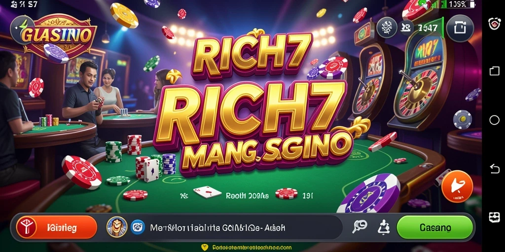 Tampilan gameplay RICH7 yang menarik dan seru.