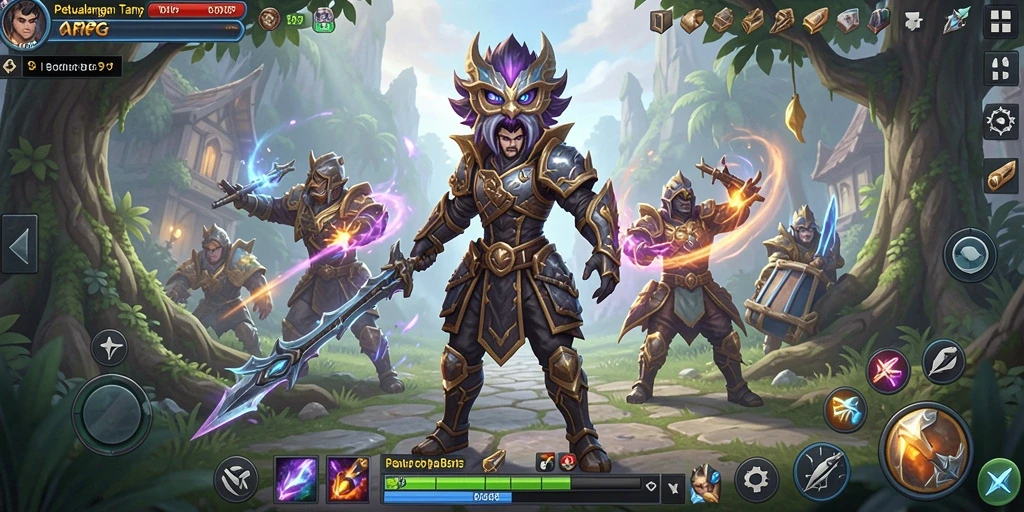 Screenshot TOTO99 menampilkan aksi pertempuran seru dalam dunia ARPG.