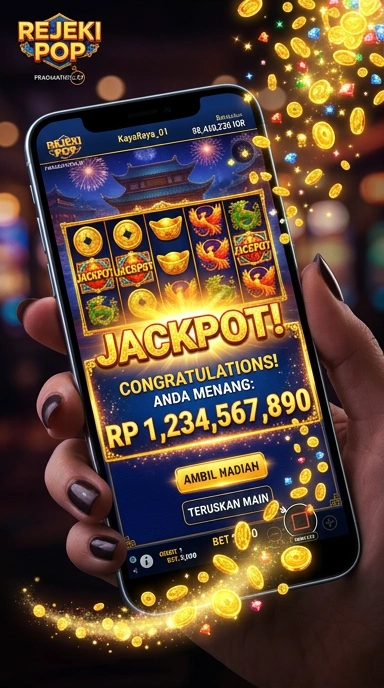 Proses unduh cepat dan sederhana di aplikasi rejekipop.